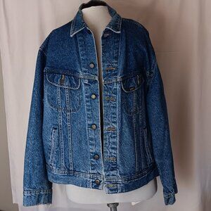 Vtg Lee Denim Jacket Trucker 50 Reg Pat'd 153438